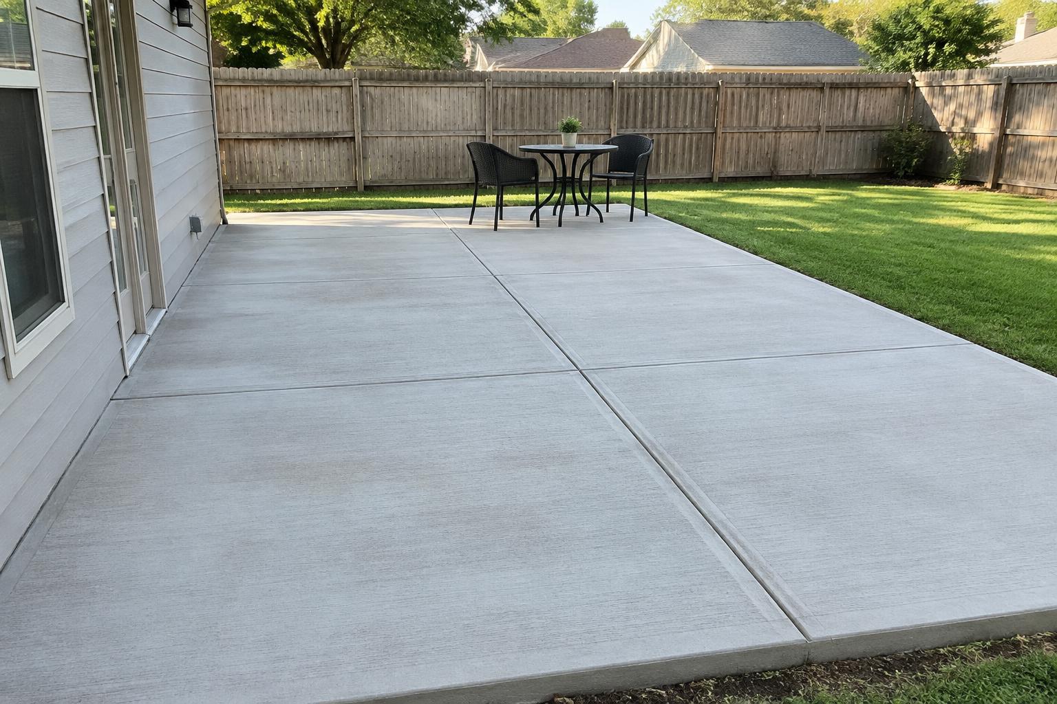 Patios concrete inspiration in Houston TX